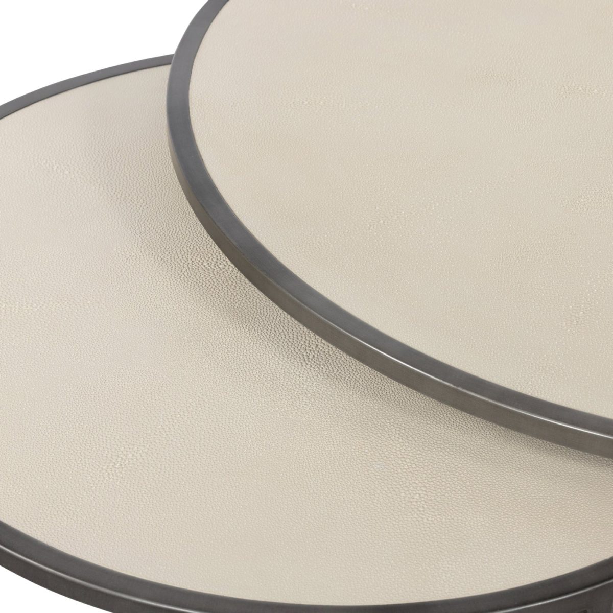 Four Hands Shagreen Nesting Coffee Table - Image 25
