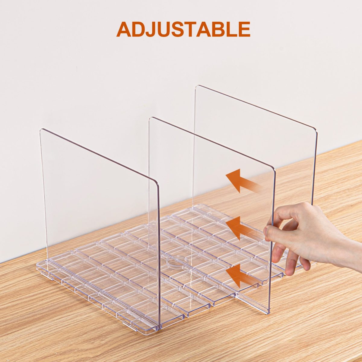 GoMaihe Reusable Shopping Bag Organizer with Adjustable Dividers - Image 3