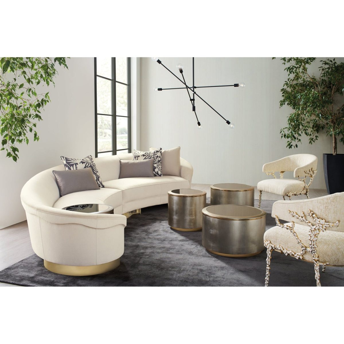 Caracole Mac Showroom Circle In Time Cocktail Table - Image 5