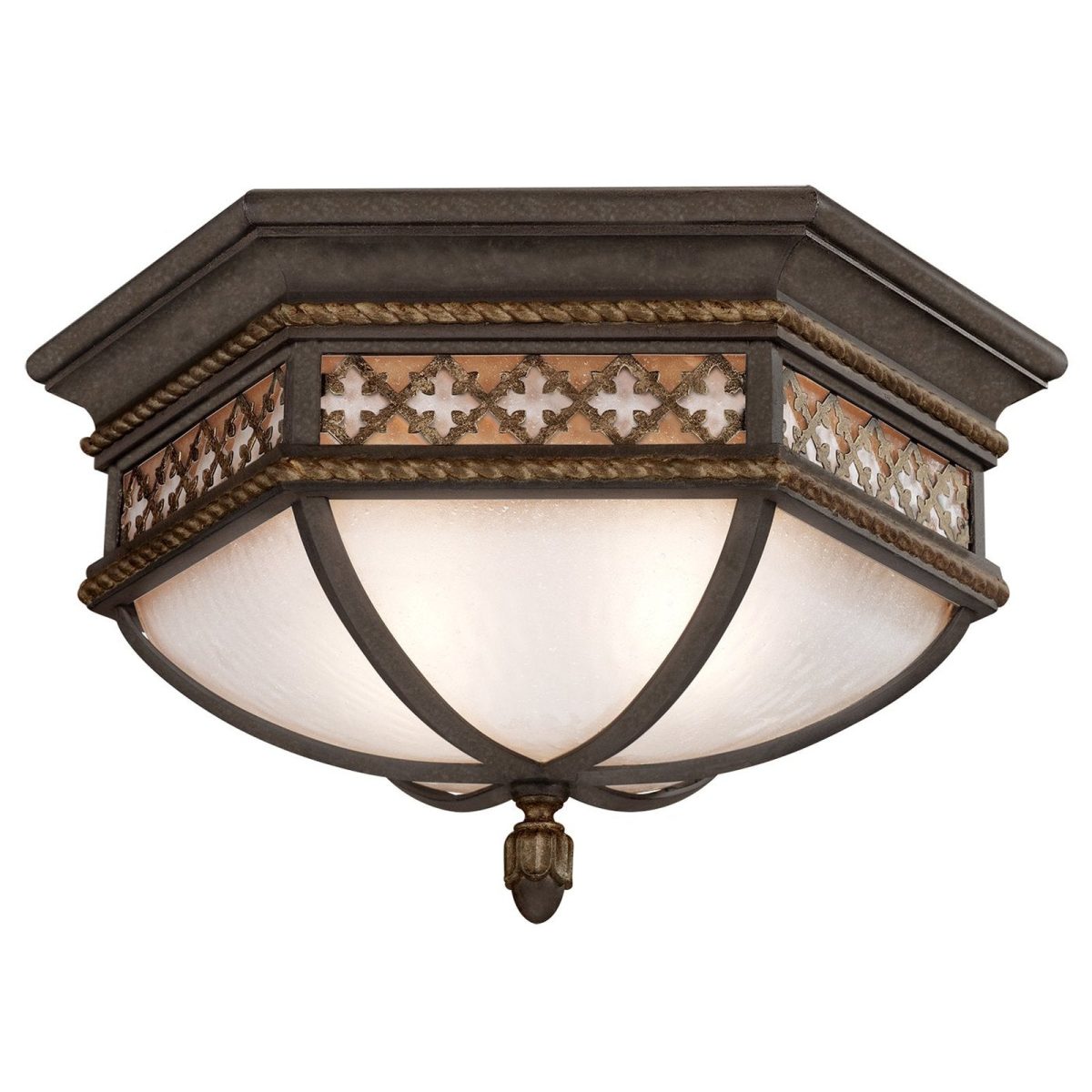 Fine Art Chateau 21" Outdoor Flush Mount - Image 1