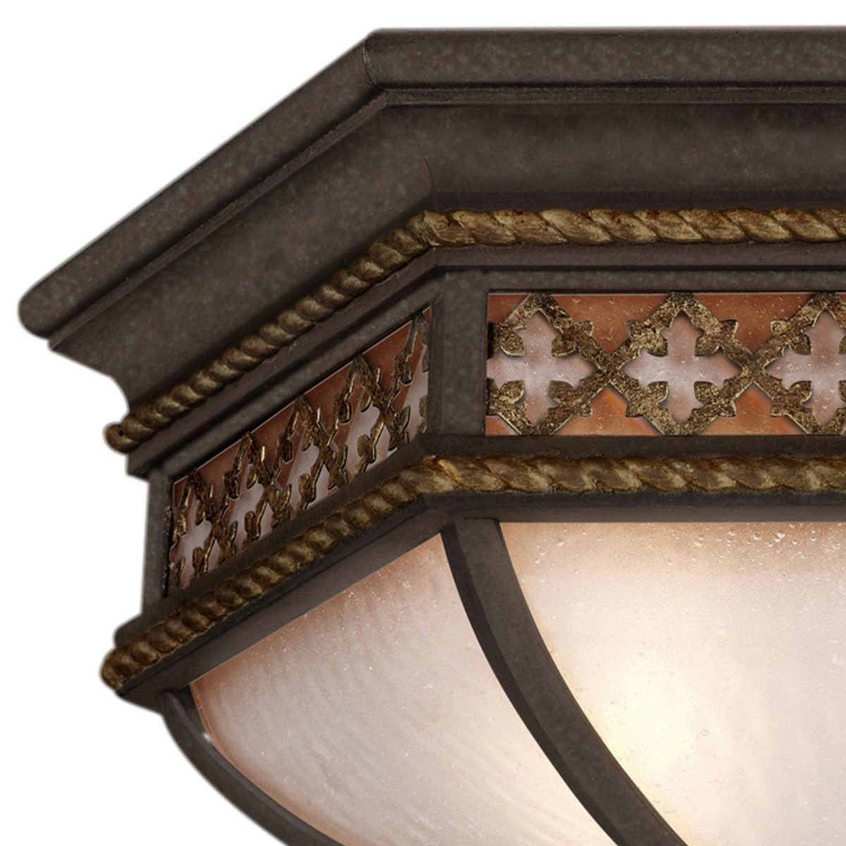 Fine Art Chateau 21" Outdoor Flush Mount - Image 3