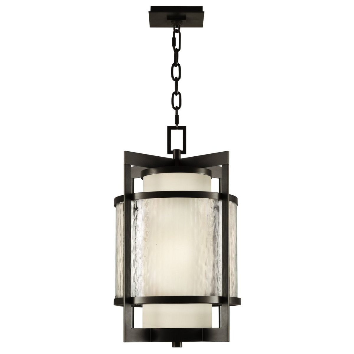Fine Art Singapore Moderne 14" Outdoor Lantern - Image 1