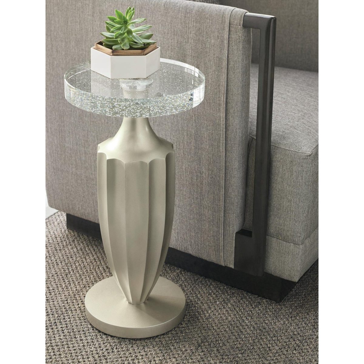 Caracole Uptown Just A Little Jazz Side Table - Image 2